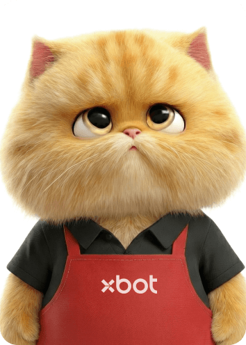 Barista character cat