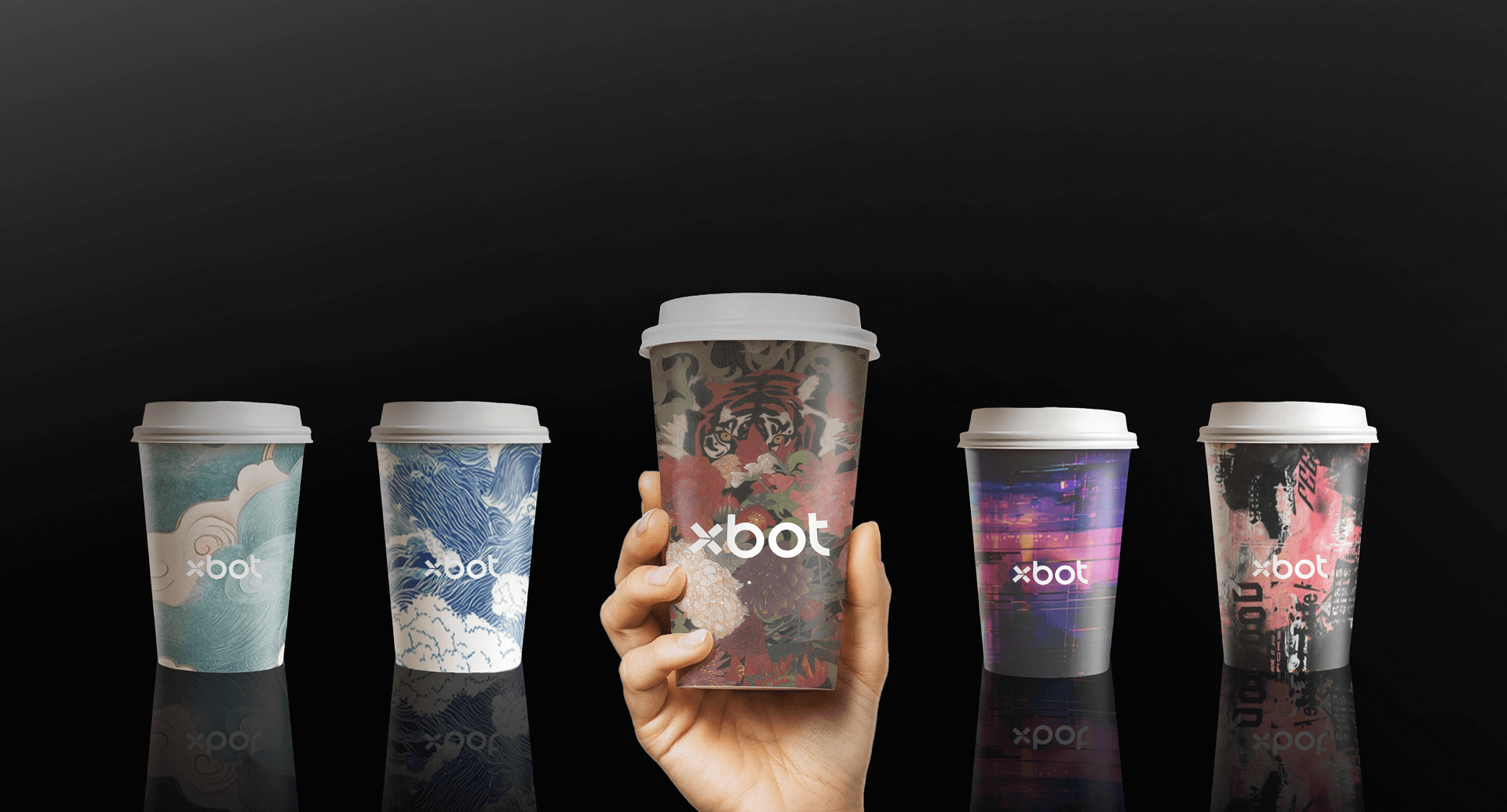 Custom branded cups